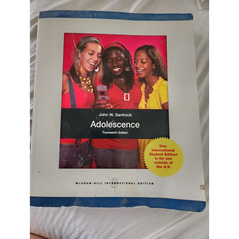 Adolescence by John Santrock Fourteenth Edition 14th ISBN 9780071316415 2012